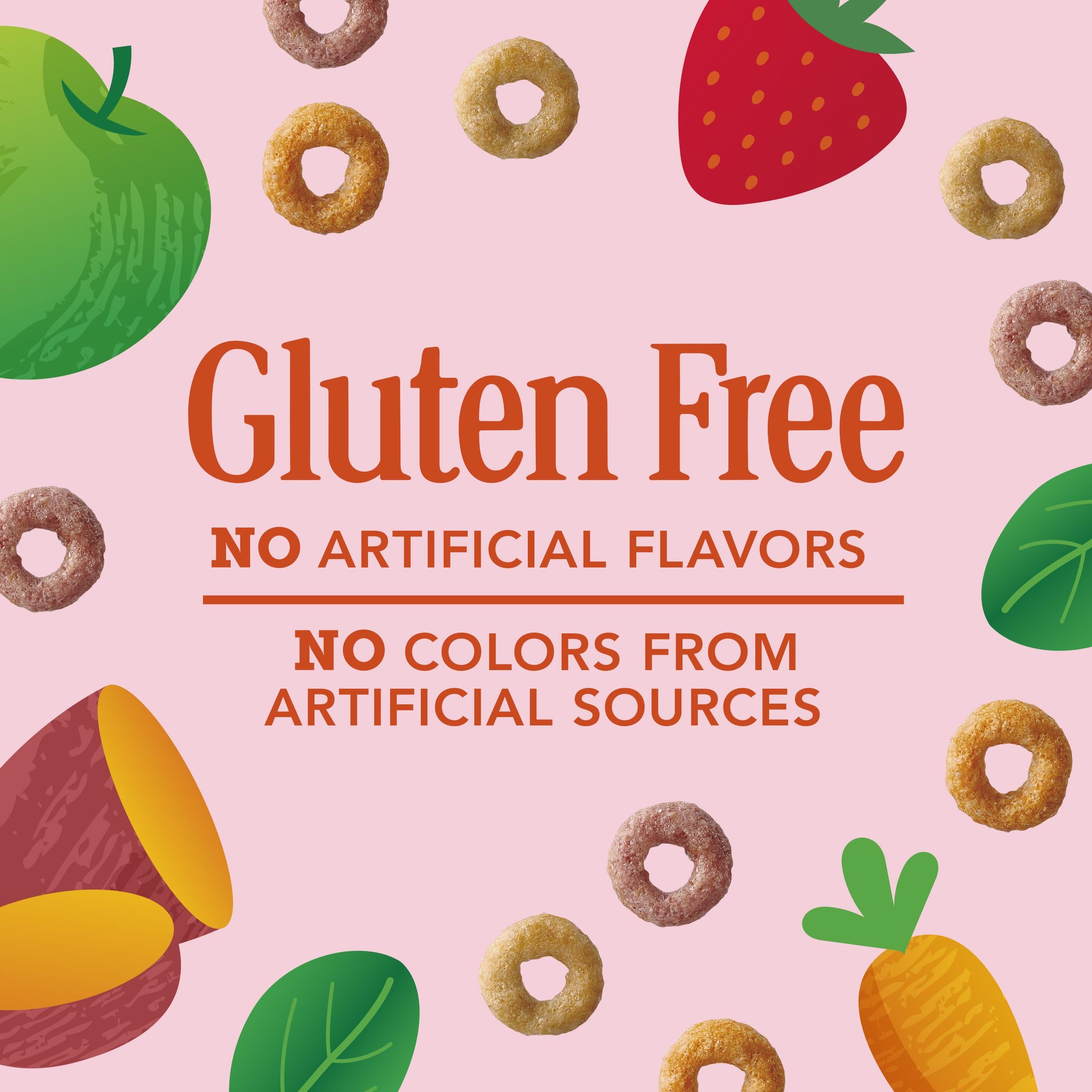 Resealable snack pouch of Cheerios Veggie Blends, convenient for on-the-go snacks
