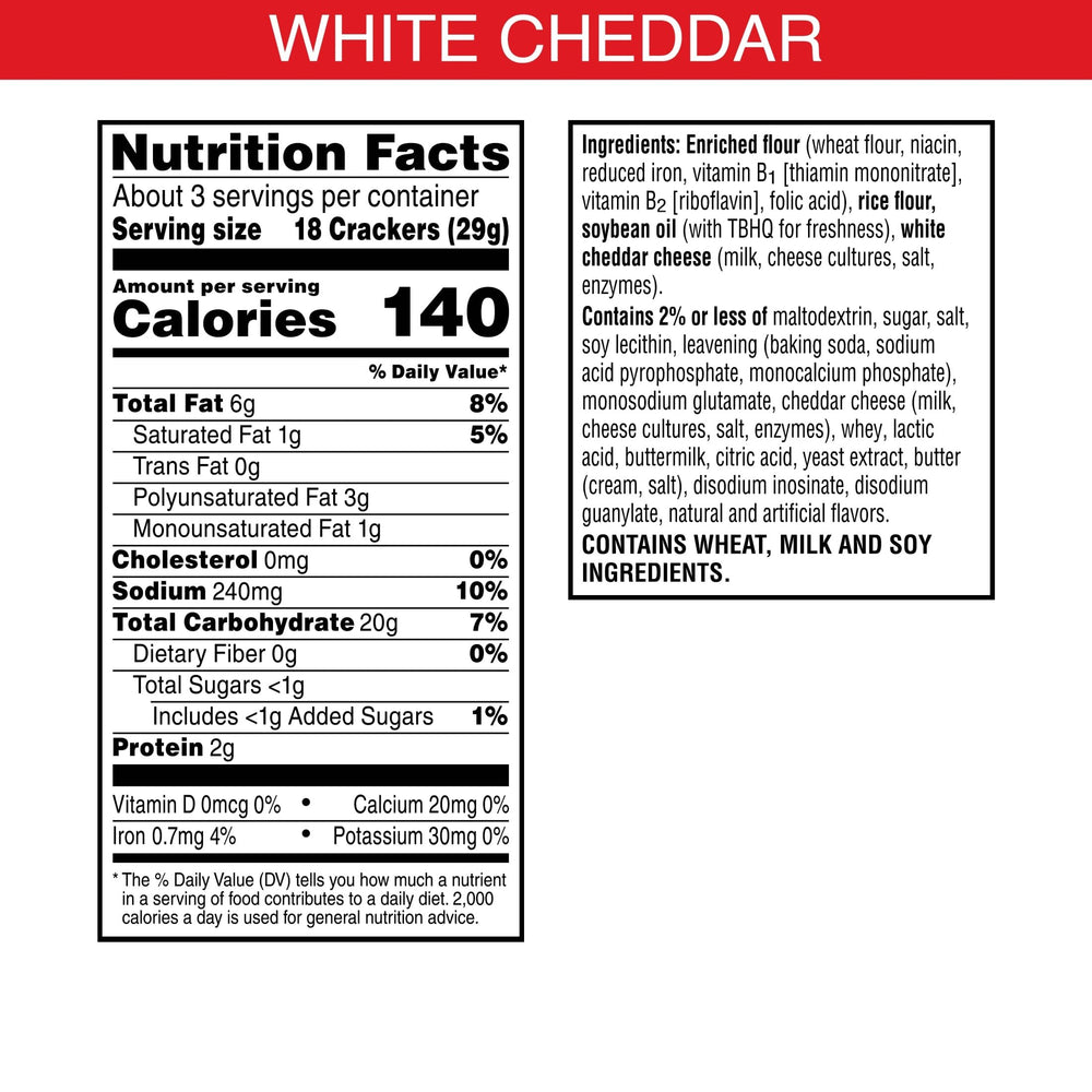 Cheez-It Grooves open pouch top view with crackers visible for fresh portability