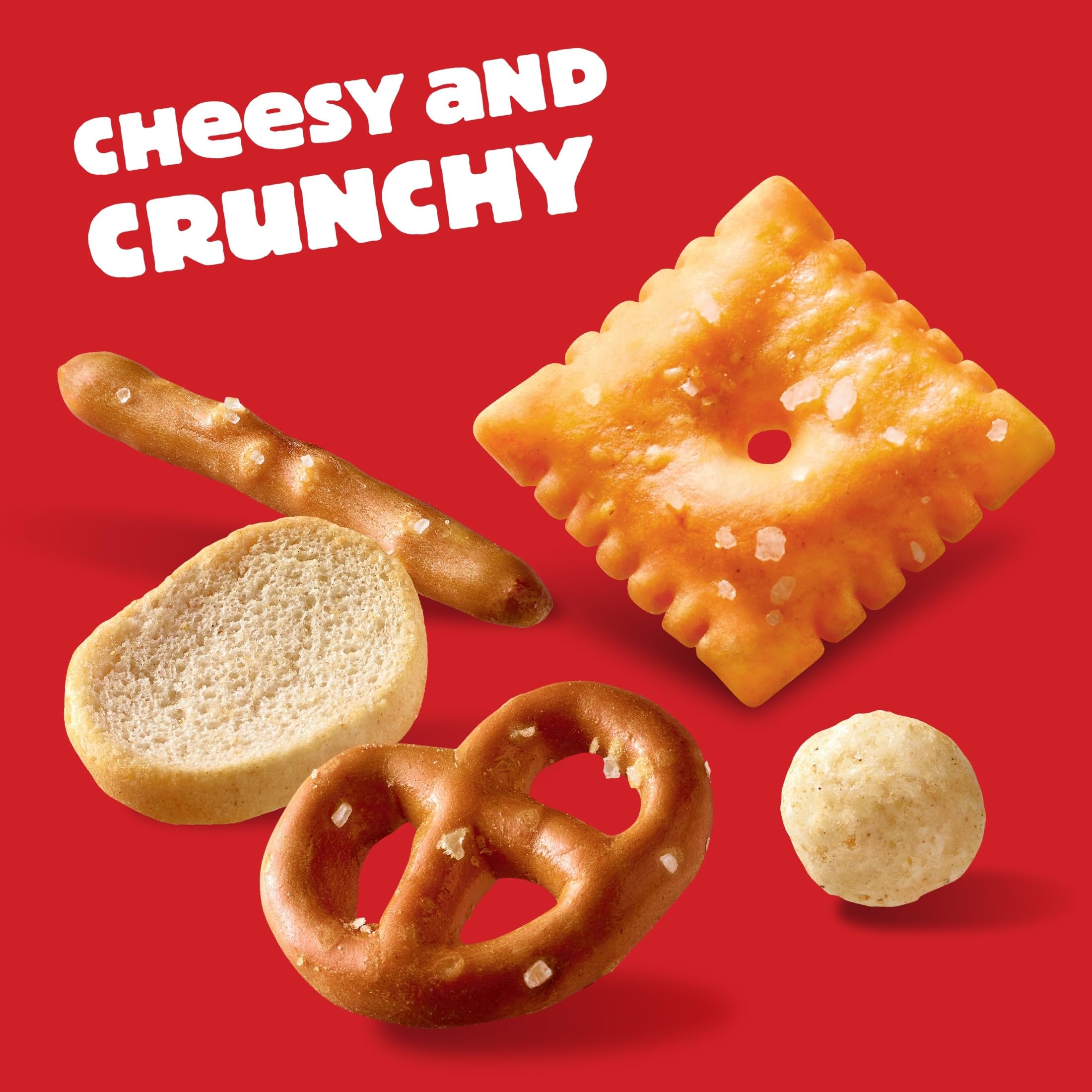 Cheez-It pouch being placed into lunchbox for portable snack solution
