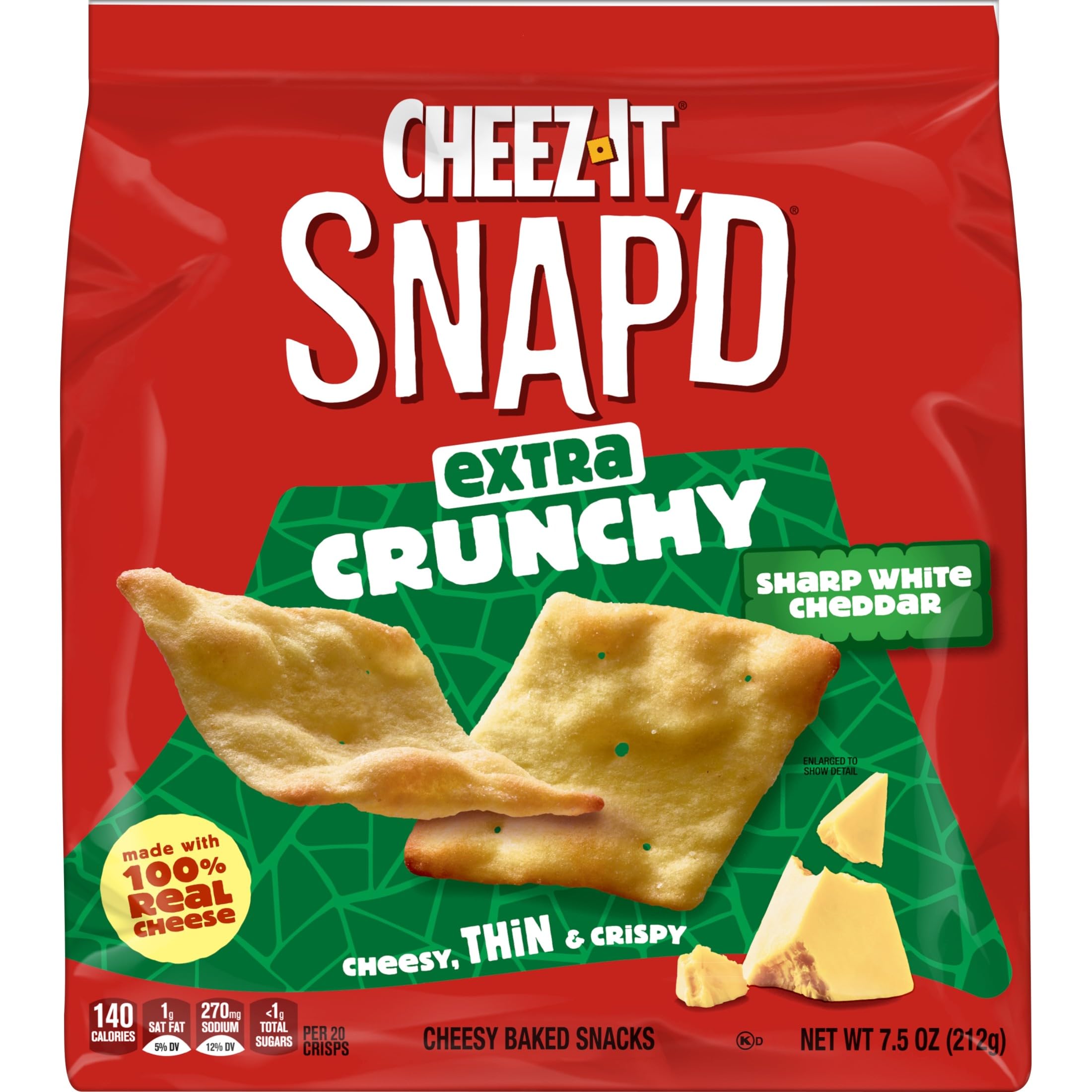 Party spread featuring Cheez-It Snap'd crisps adding crunchy cheese flavor