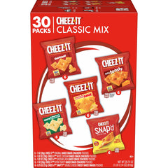 Cheez-It front box showing variety pack and convenience