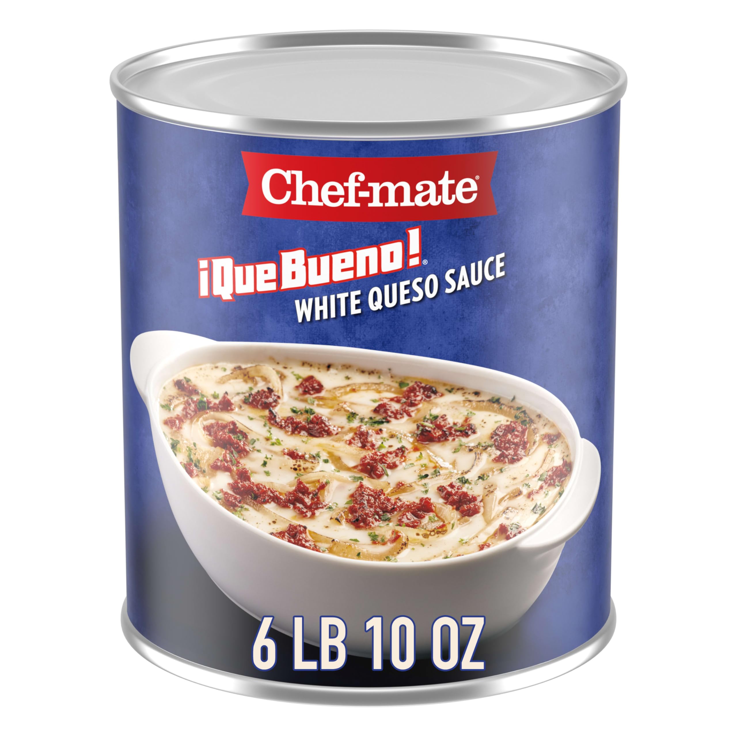 Chef-mate front can image showing product branding and clear packaging benefits