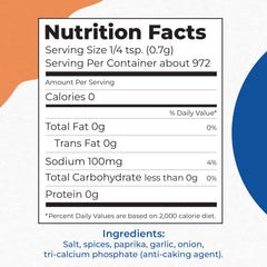 Chef Paul Prudhomme label close-up displaying ingredient clarity and brand trust