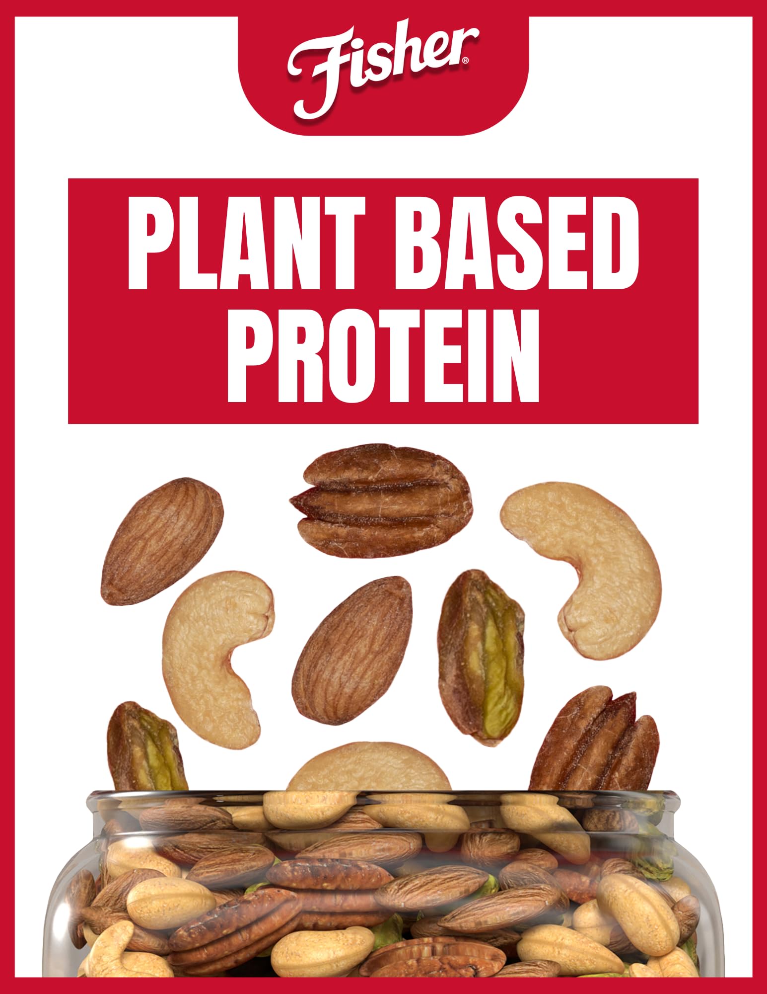 CHEF'S NATURALS Fisher nuts in serving bowl, ready for entertaining benefit