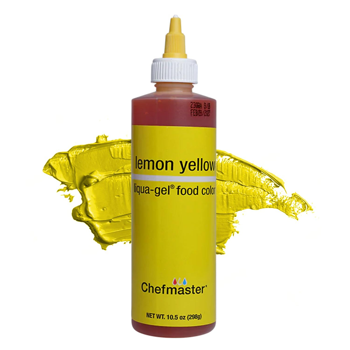 Chefmaster bottle front packaging showing bright yellow color and brand