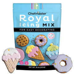 Chefmaster front packaging showing product and quick mix benefit
