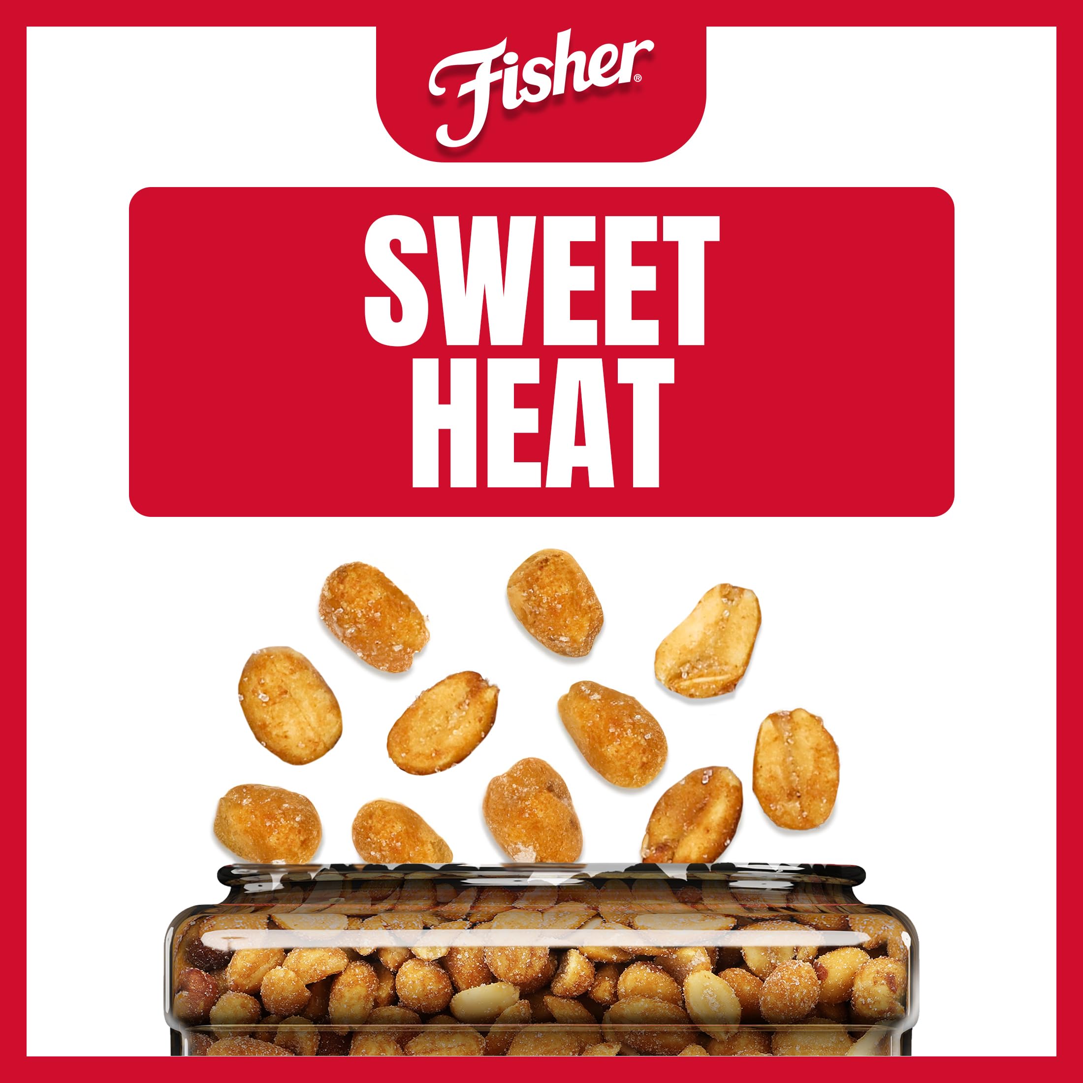 CHEF'S NATURALS peanuts poured in a bowl ready to serve for immediate snacking enjoyment