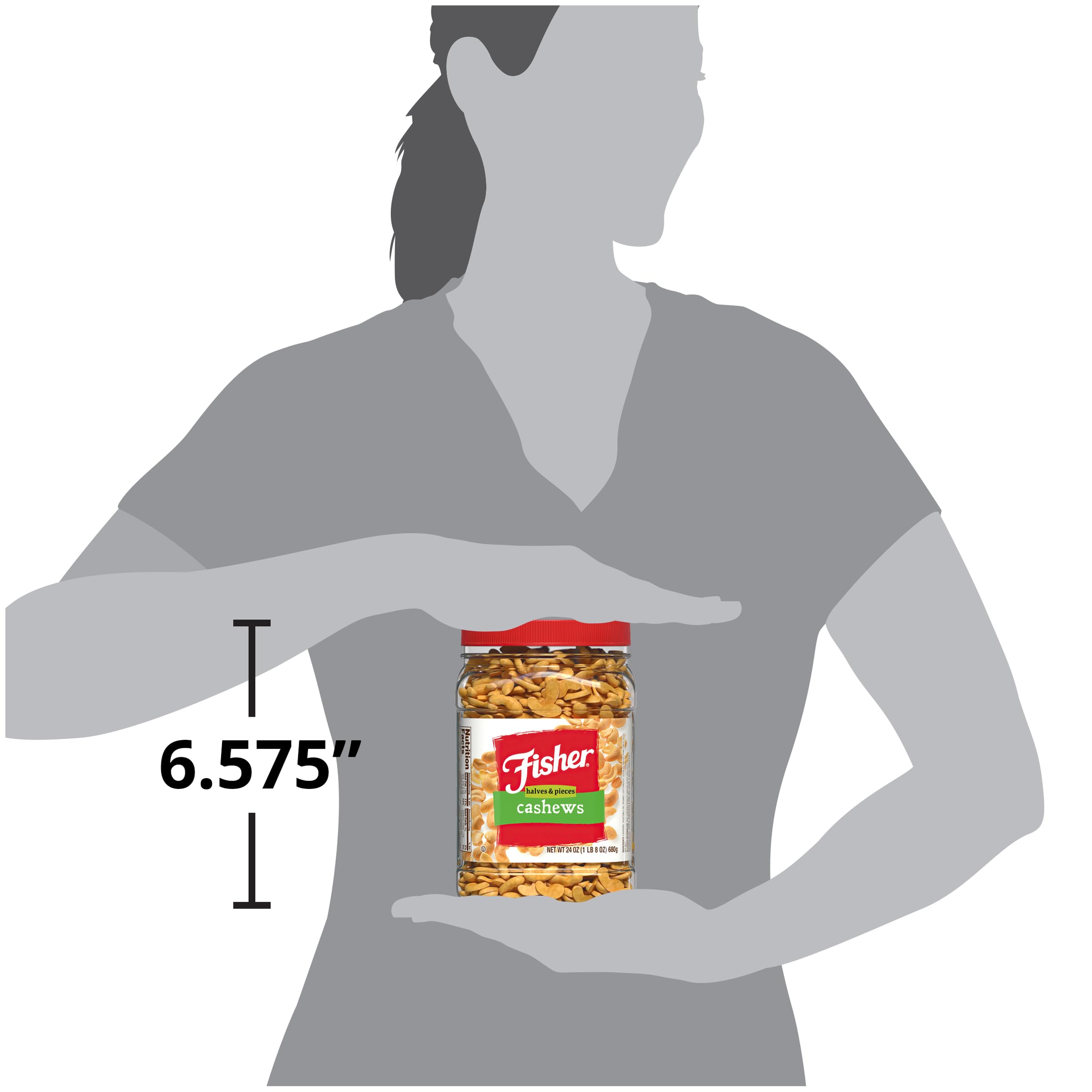 CHEF'S NATURALS jar on kitchen counter in snack setup for grab-and-go convenience