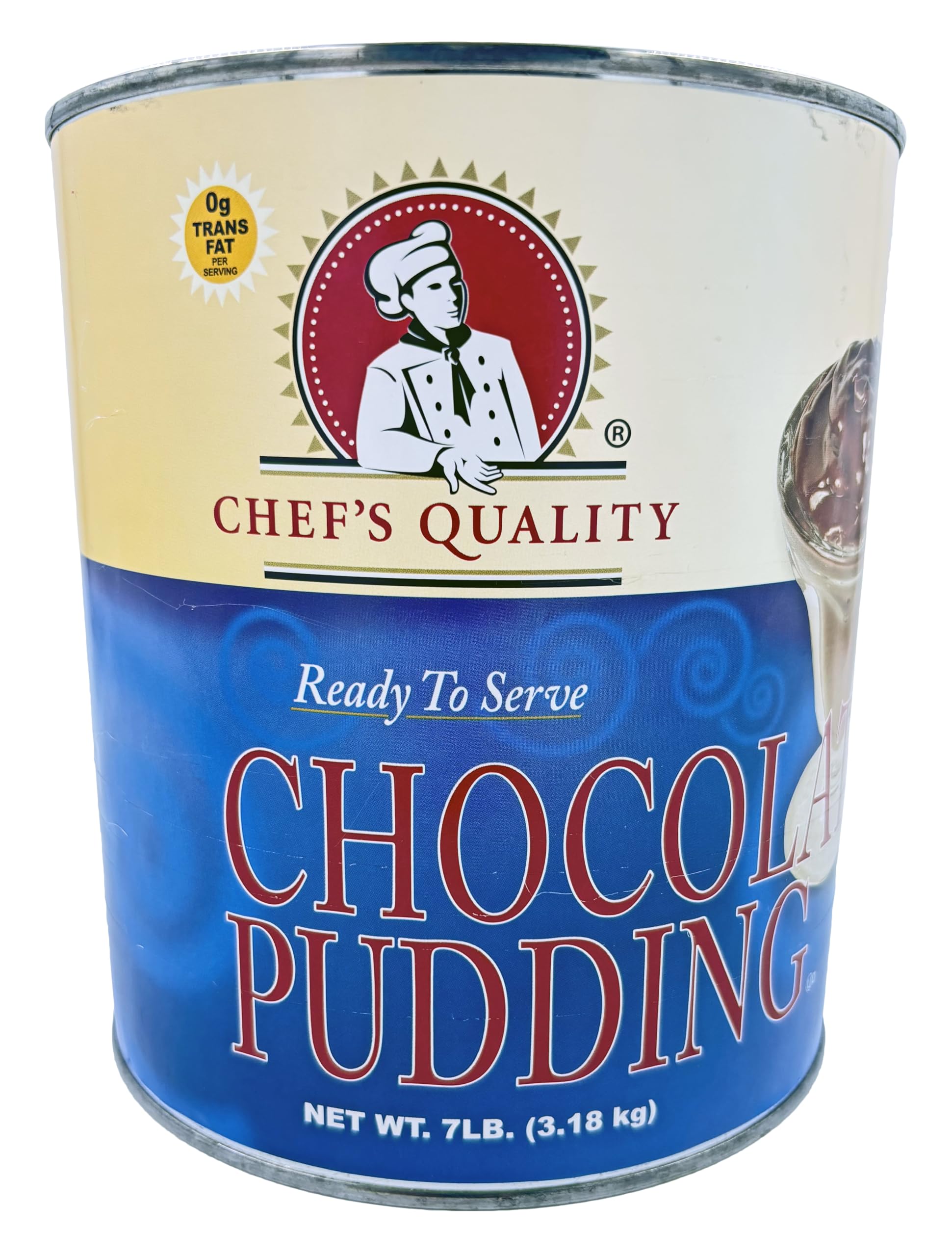 Chef's Quality front packaging showing 7 lb tub and kosher seal, easy bulk serving