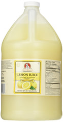 Chef's Quality lemon juice front label showing bottle and clear brand, ideal for consistent citrus flavor