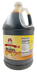 Chef's Quality molasses beside measuring scale to show 11.7 lb bulk portioning benefit