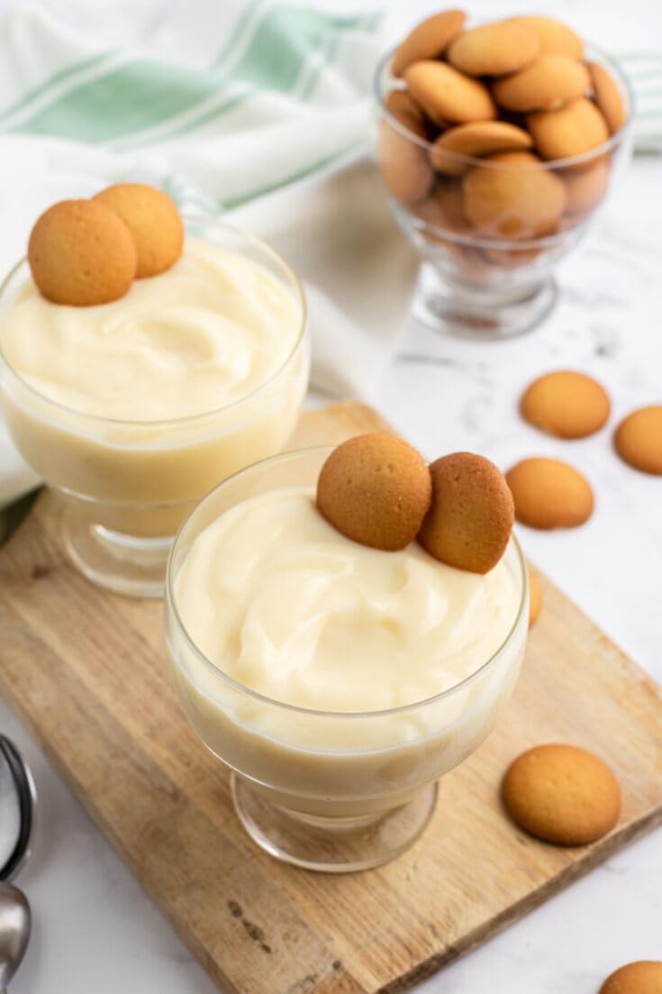 Chef's Quality creamy pudding texture close-up highlighting smooth consistency and scoopability