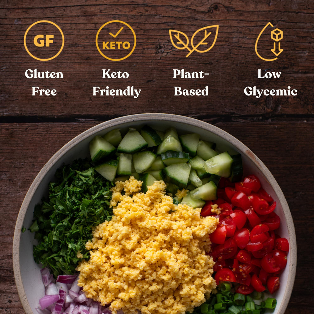 Chef's Kiss product label close-up showing nutrition facts and claims