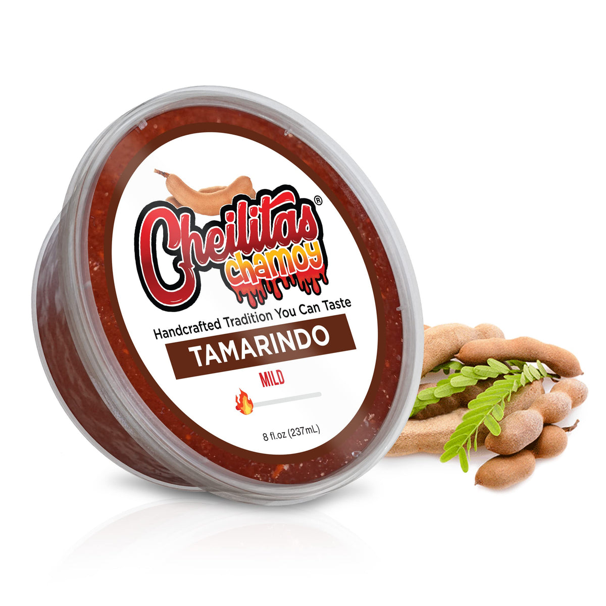 Cheilitas Chamoy front packaging showing jar and label for easy identification and use
