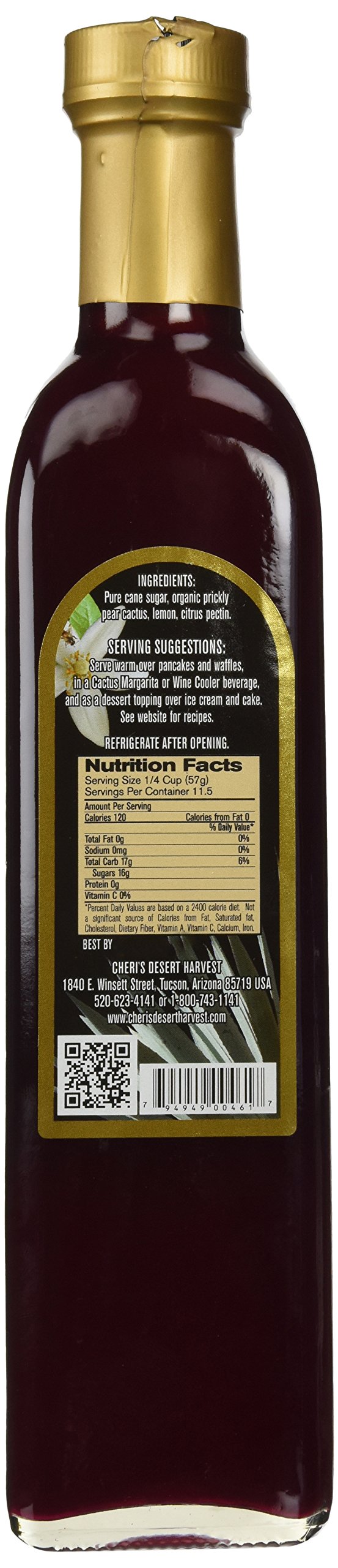 Cheri's Desert Harvest syrup pouring on pancakes adds color and flavor benefit