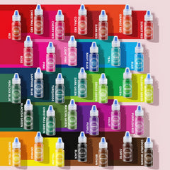 Cherrysea bottle closeup with dropper for precise color control