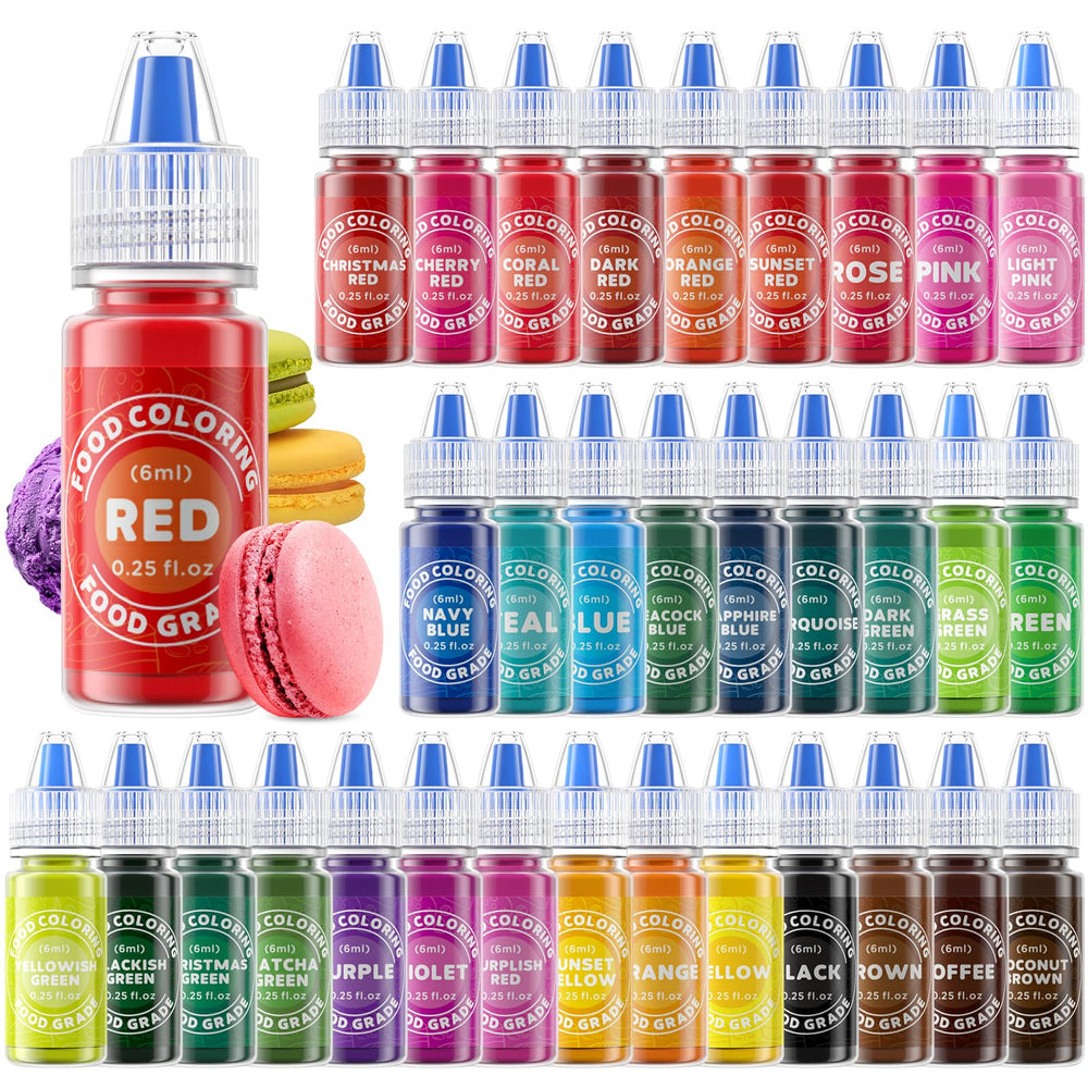 Cherrysea front packaging showing 33 vibrant colors and benefits