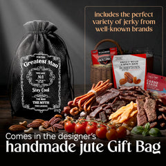 Cheshire Gifts close-up of jerky sticks showing texture and savory appeal
