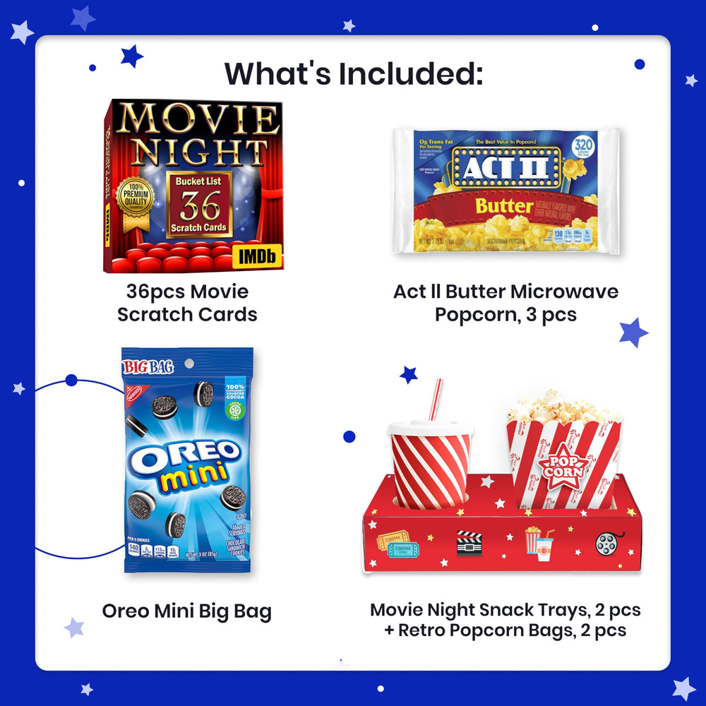 Cheshire Gifts retro popcorn bags close-up, vintage look enhances authentic theater feel