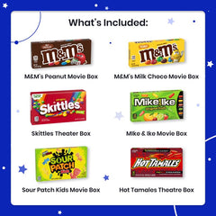 Cheshire Gifts assembled snack trays with popcorn, easy setup and tidy serving benefit
