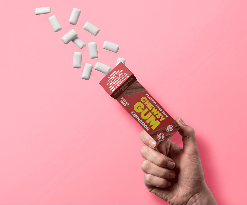 CHEWSY open pack with visible individually wrapped pieces for convenience