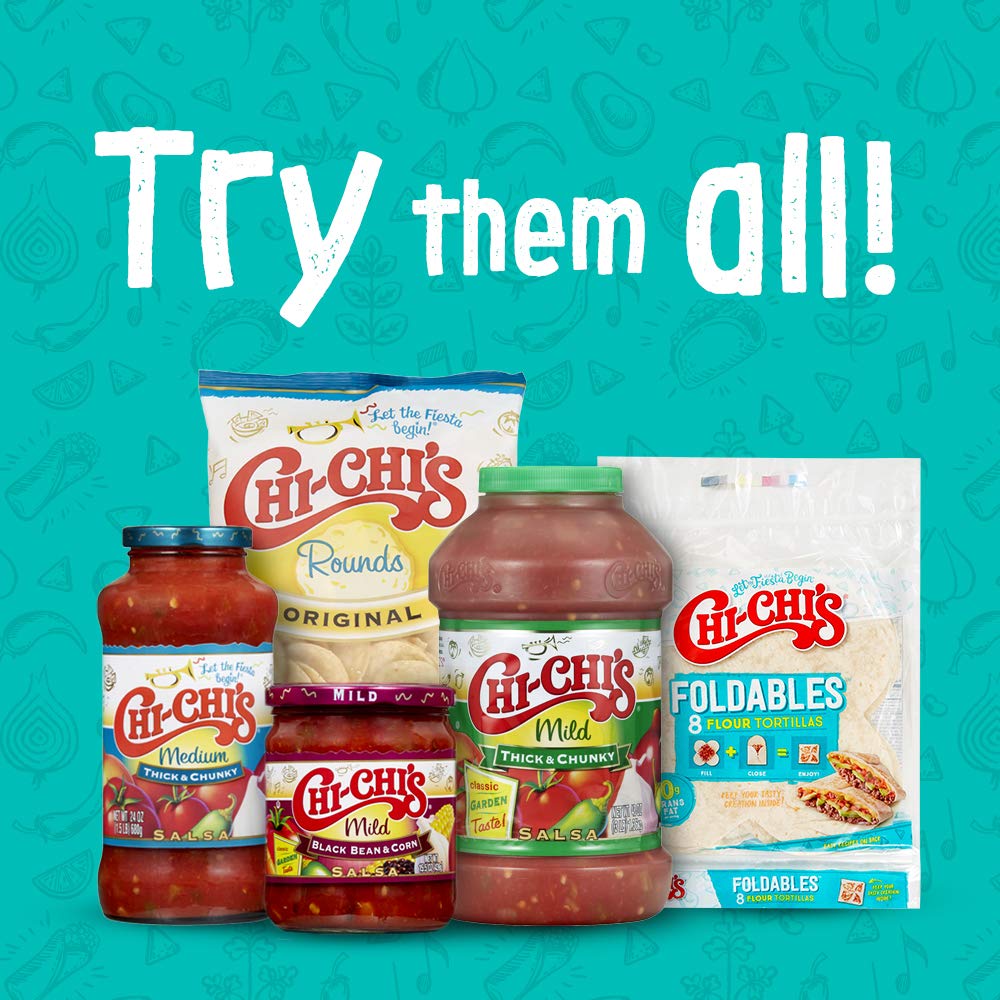 CHI-CHI'S group pack of 24 packets conveying great pantry value and supply