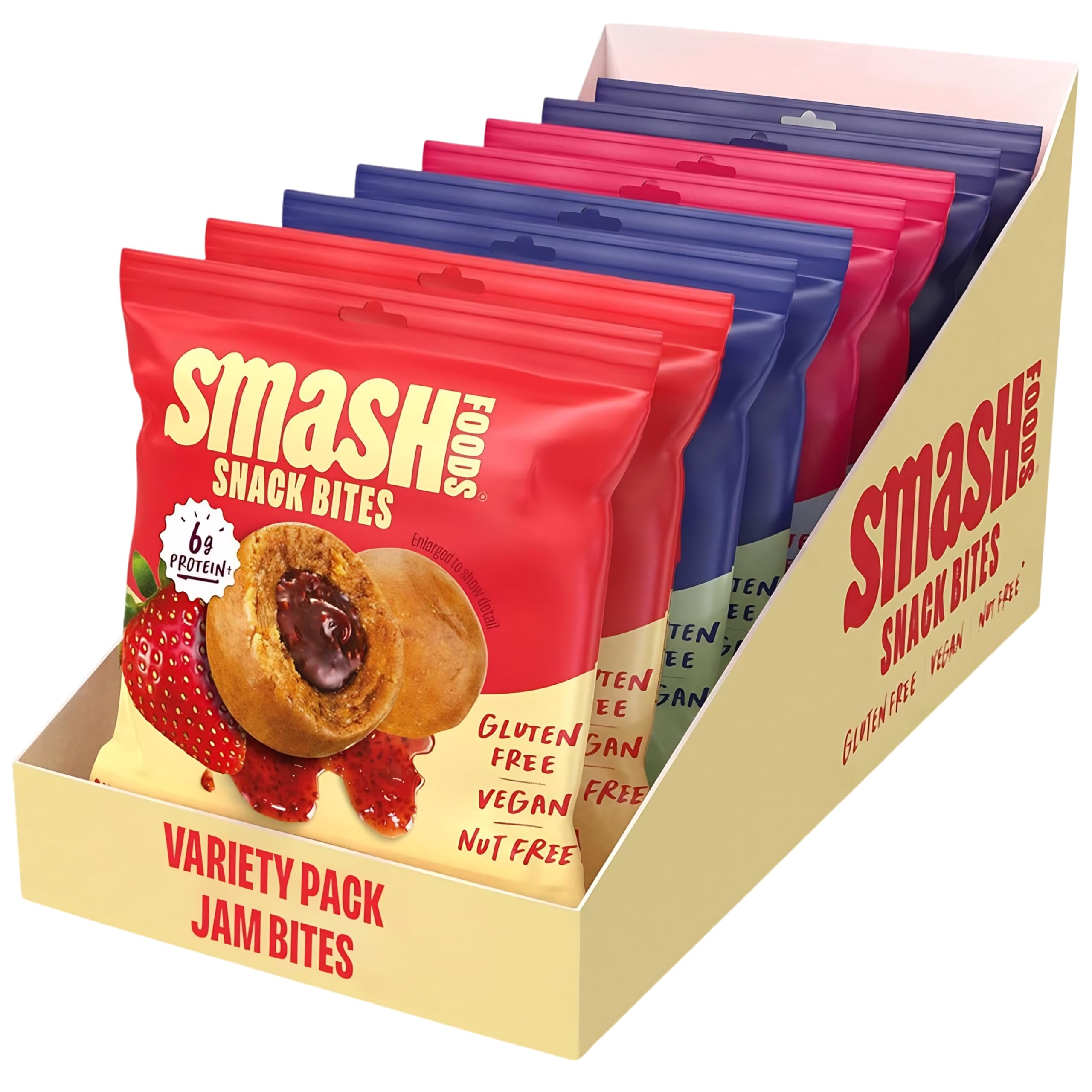 Chia Smash front packaging showing product branding and variety — attractive convenience