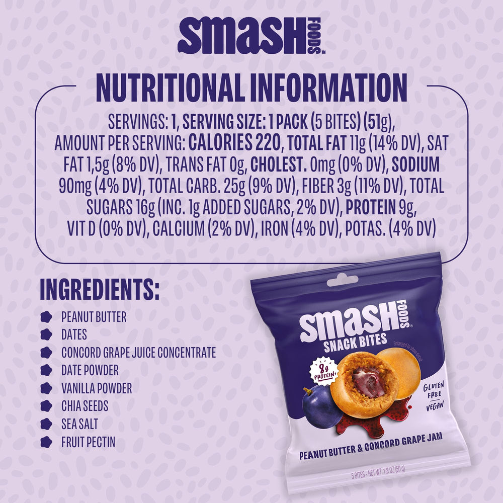 Chia Smash single pack tucked in a backpack pocket for easy on-the-go convenience