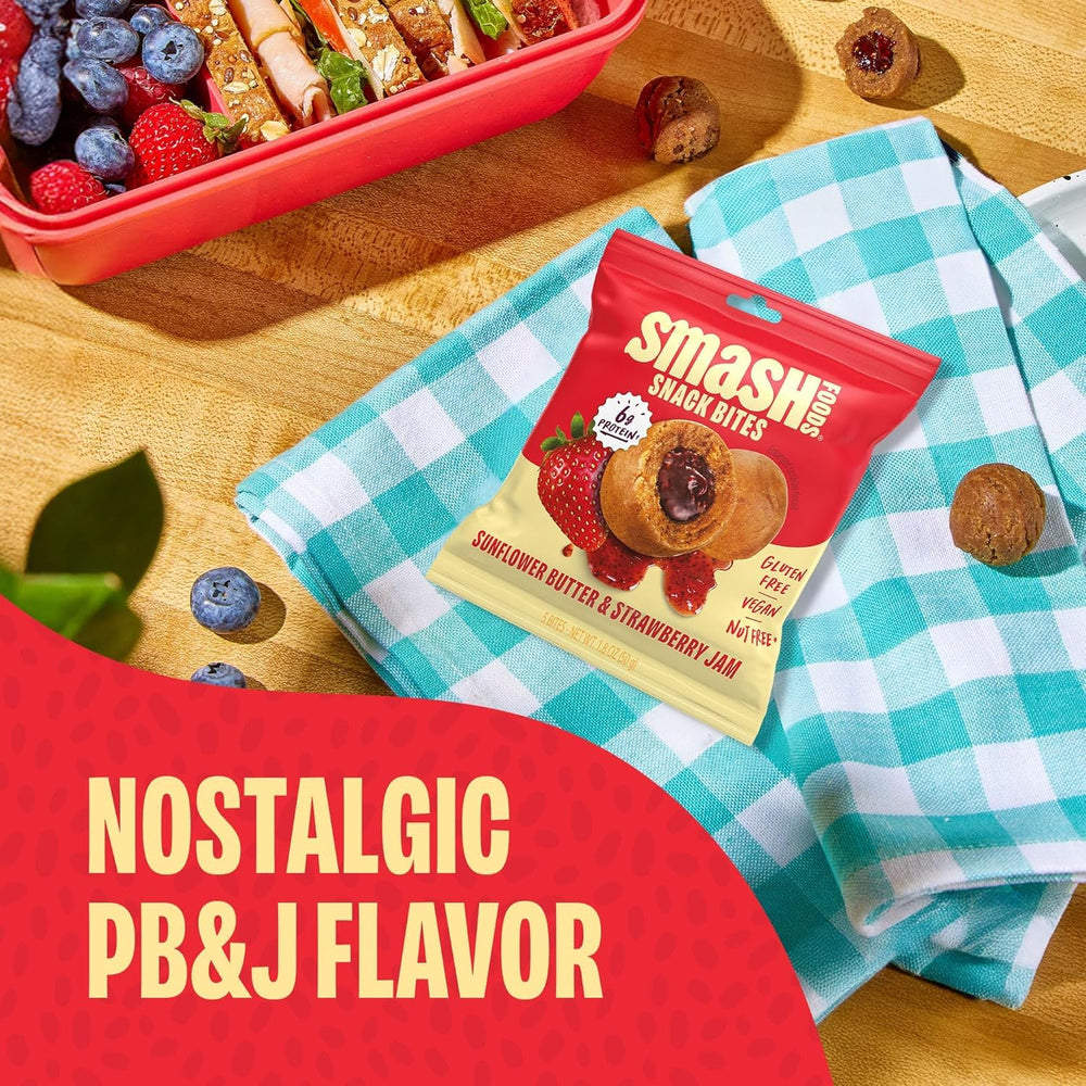 Chia Smash eight single-serve packs displayed to show convenient portions