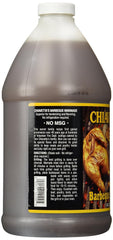 Chiavetta's label close-up showing ingredients and garlic, communicates authentic Buffalo flavor