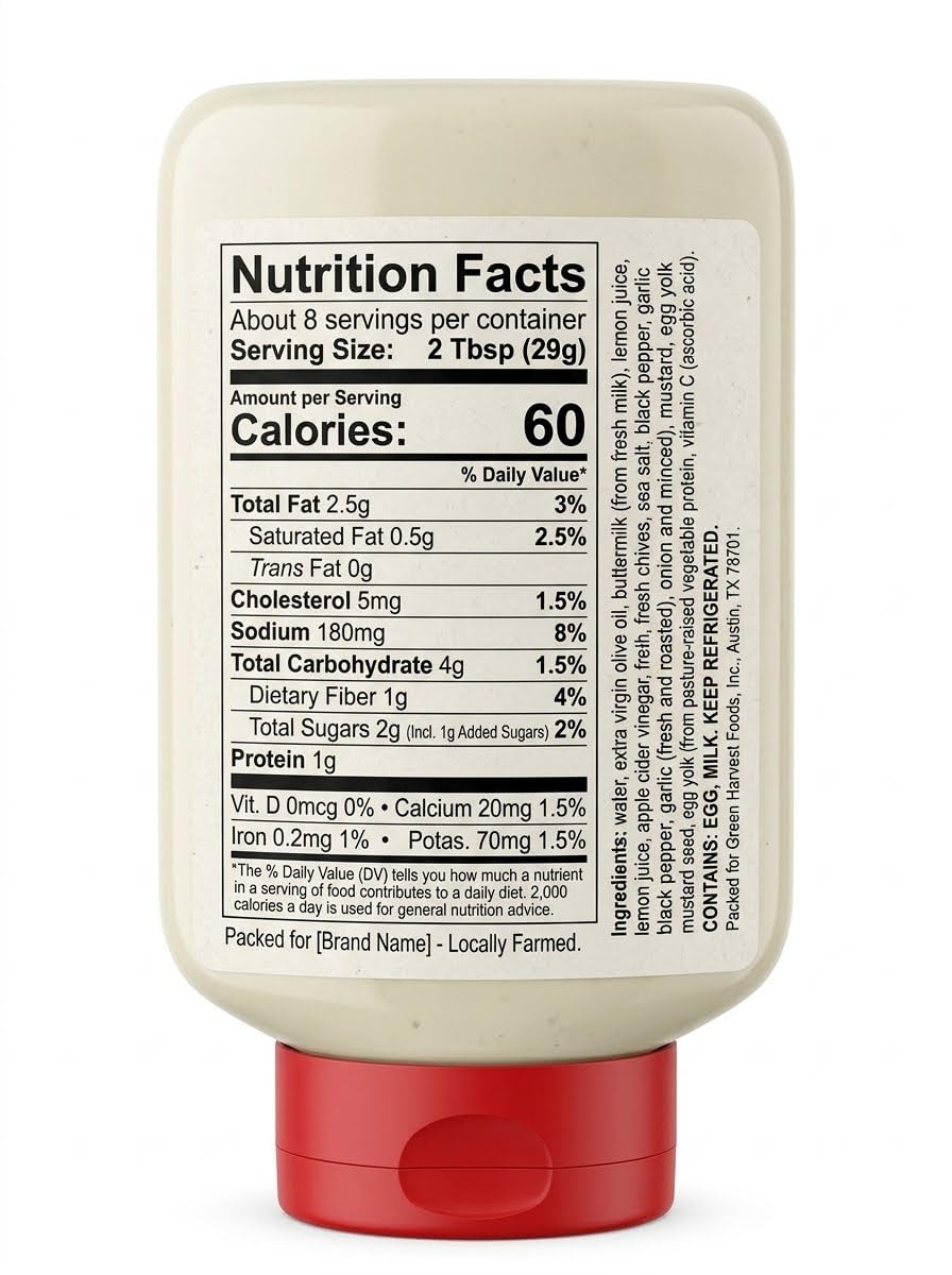 Chick‑Fil‑A Garlic Herb Ranch drizzled over salad showcasing flavor boost for meals