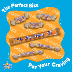 Chick o stick individually wrapped nugget highlighting freshness and grab-and-go convenience