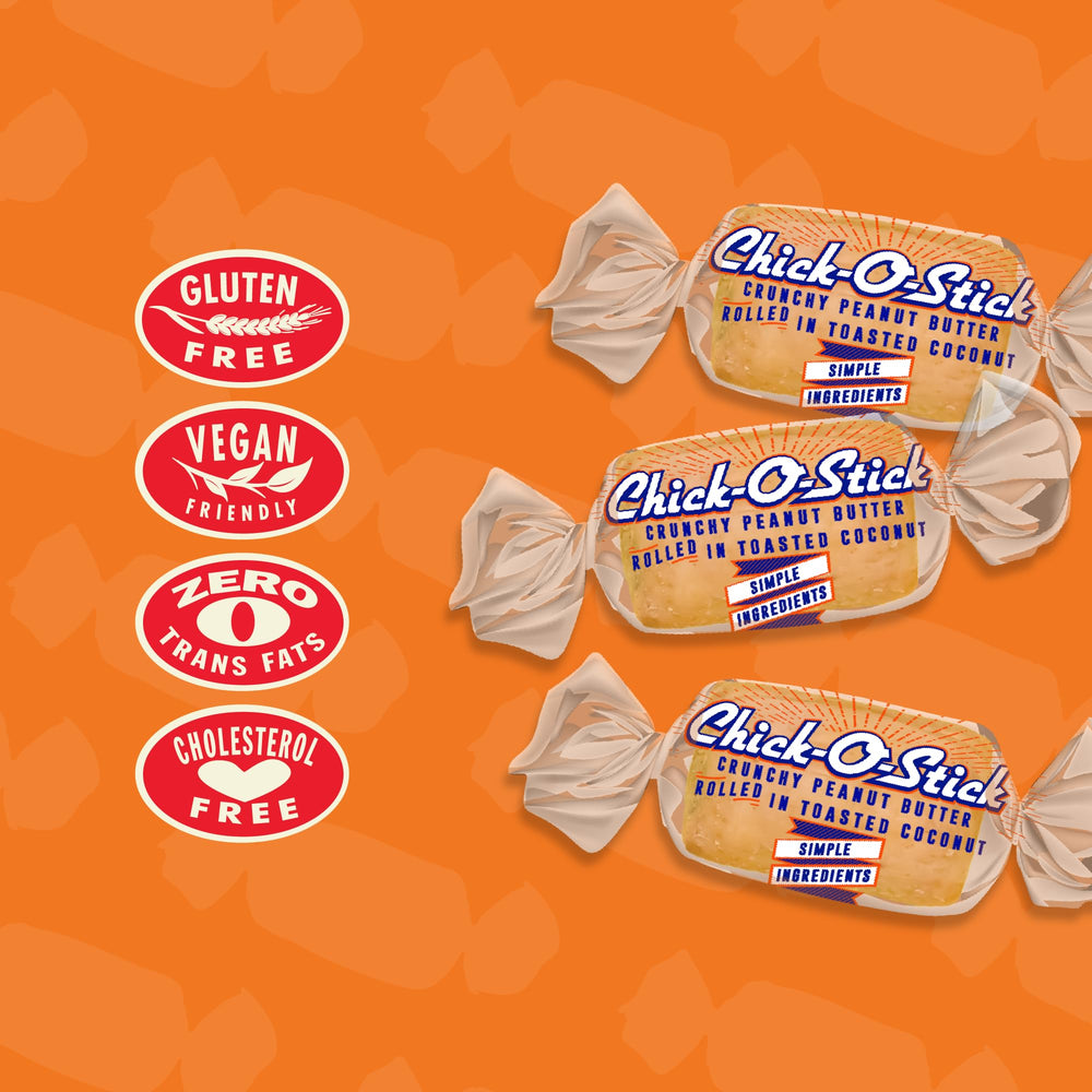 Chick o stick nutrition label and ingredients showcasing simple, recognizable components