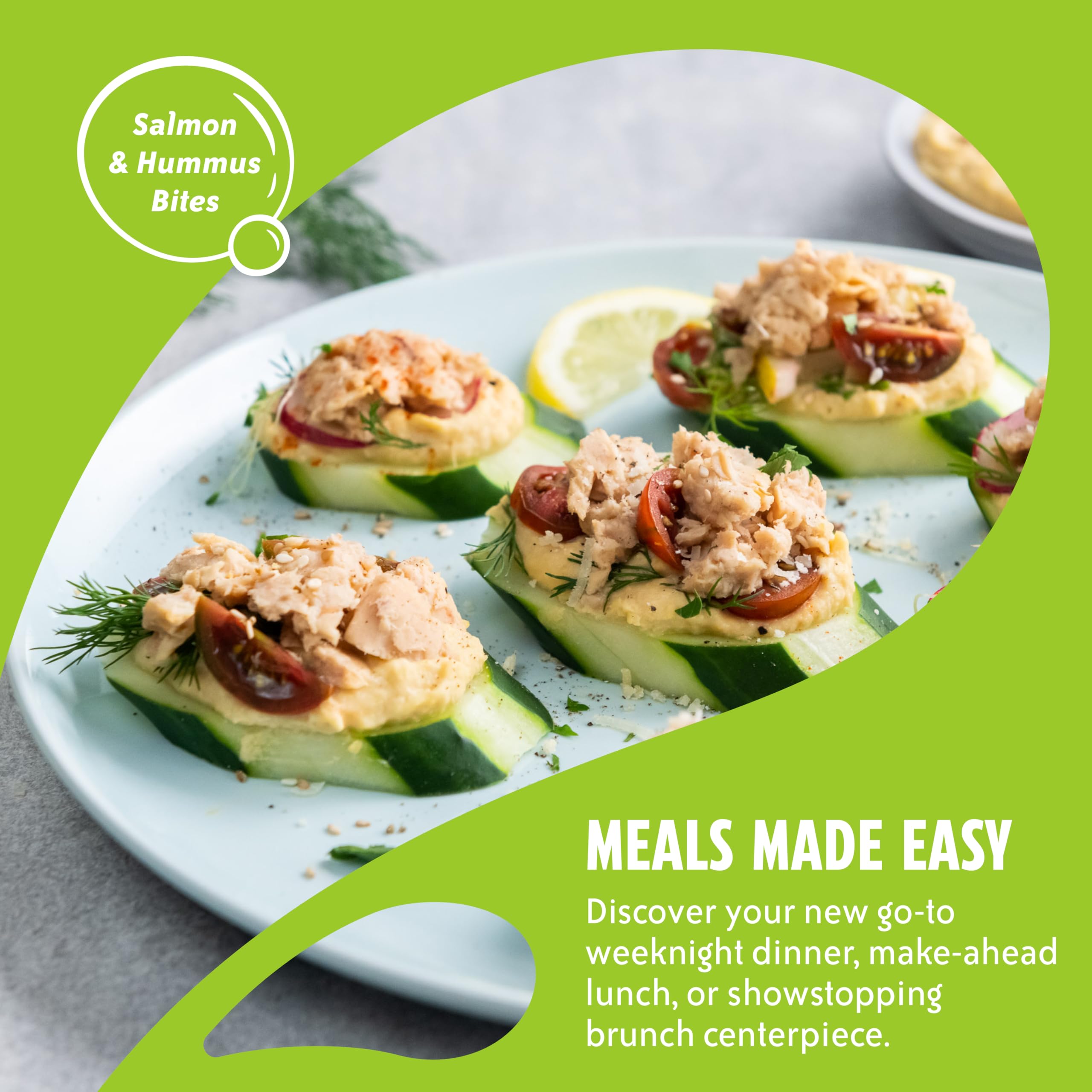 Chicken of the Sea salmon atop whole grain toast illustrating healthy meal ideas