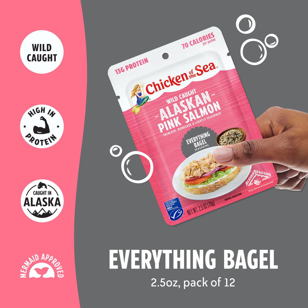 Chicken of the Sea single 2.5 oz packet for on-the-go protein