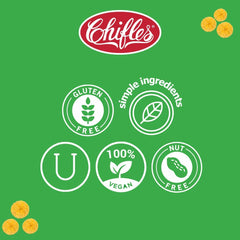 Chifles single 1oz bag open with chips inside, preserves freshness and portion control