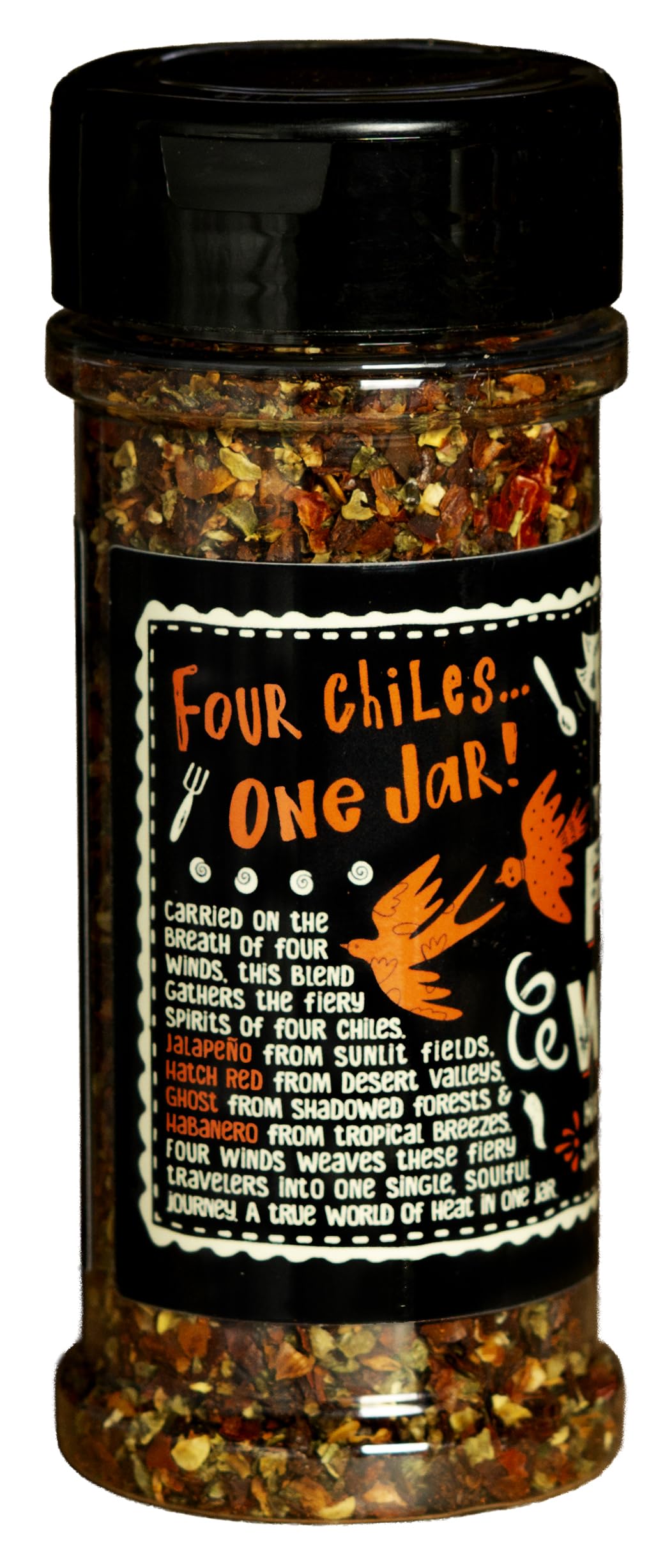 Chile Revival flakes close-up texture showing mixed chile pieces and aroma