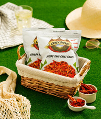 Chili Boys spoonful of chili crisp ready to add flavor and crunch instantly