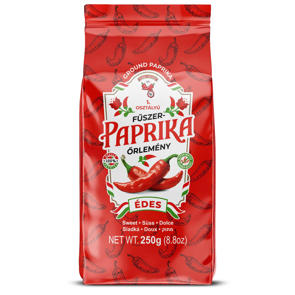 CHILI-TRADE front packaging showing 250g label and origin benefit