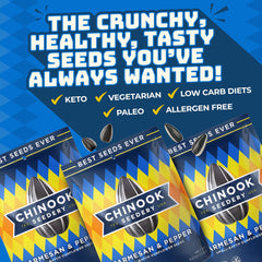 nutrition label on Chinook Seedery bag showing ingredients and non-GMO verification