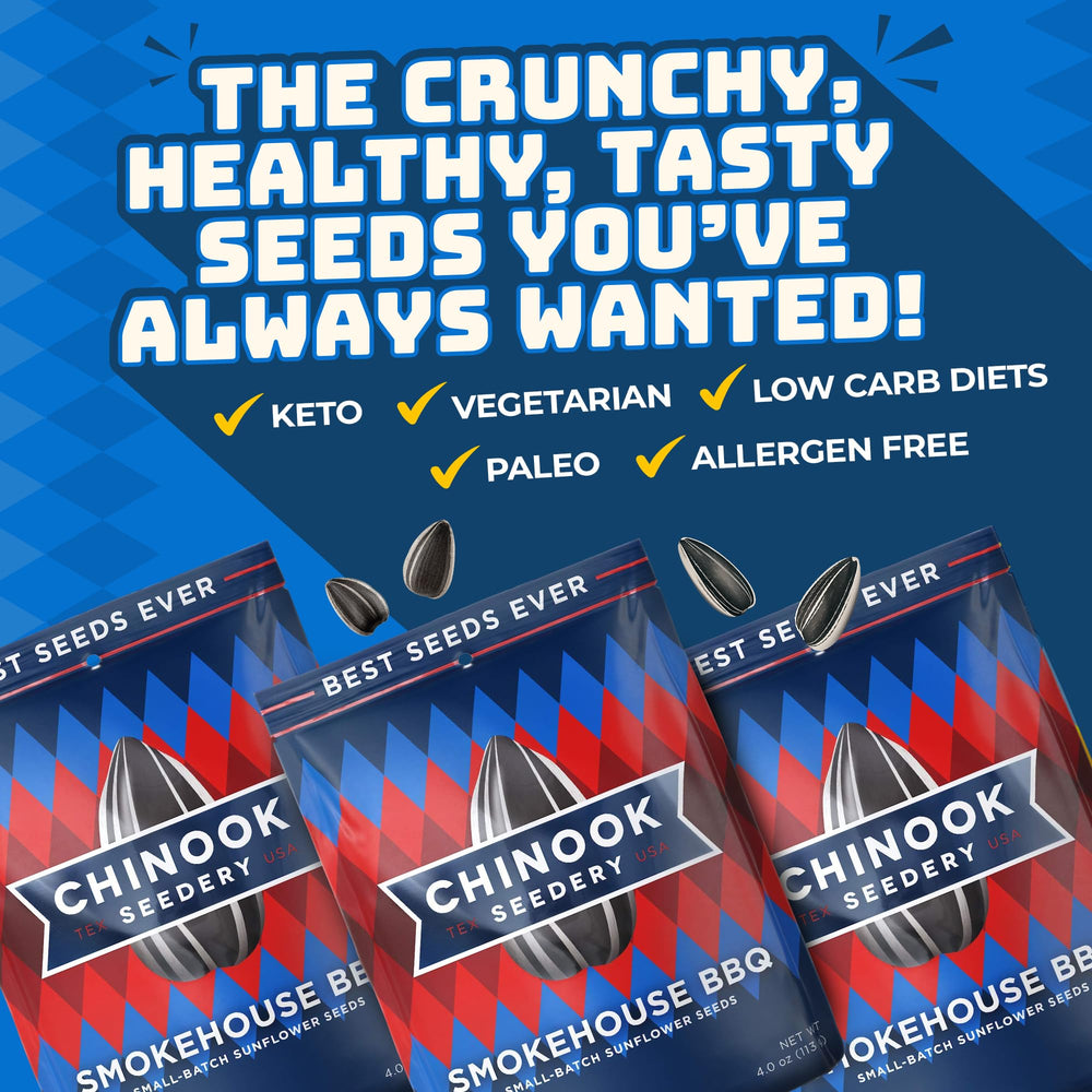 Chinook Seedery three-pack displayed for sharing and variety convenience