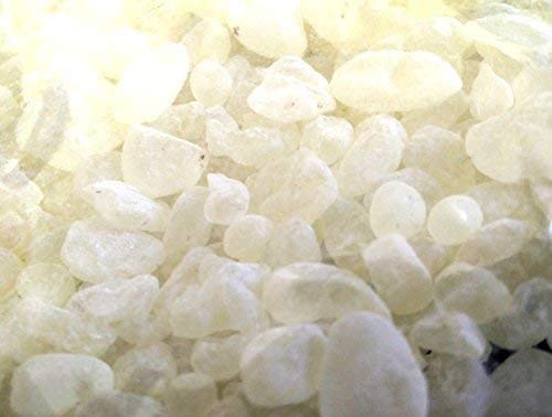 Chios Mastic in kitchen being ground for cooking showing culinary versatility
