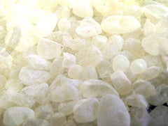Chios Mastic in kitchen being ground for cooking showing culinary versatility