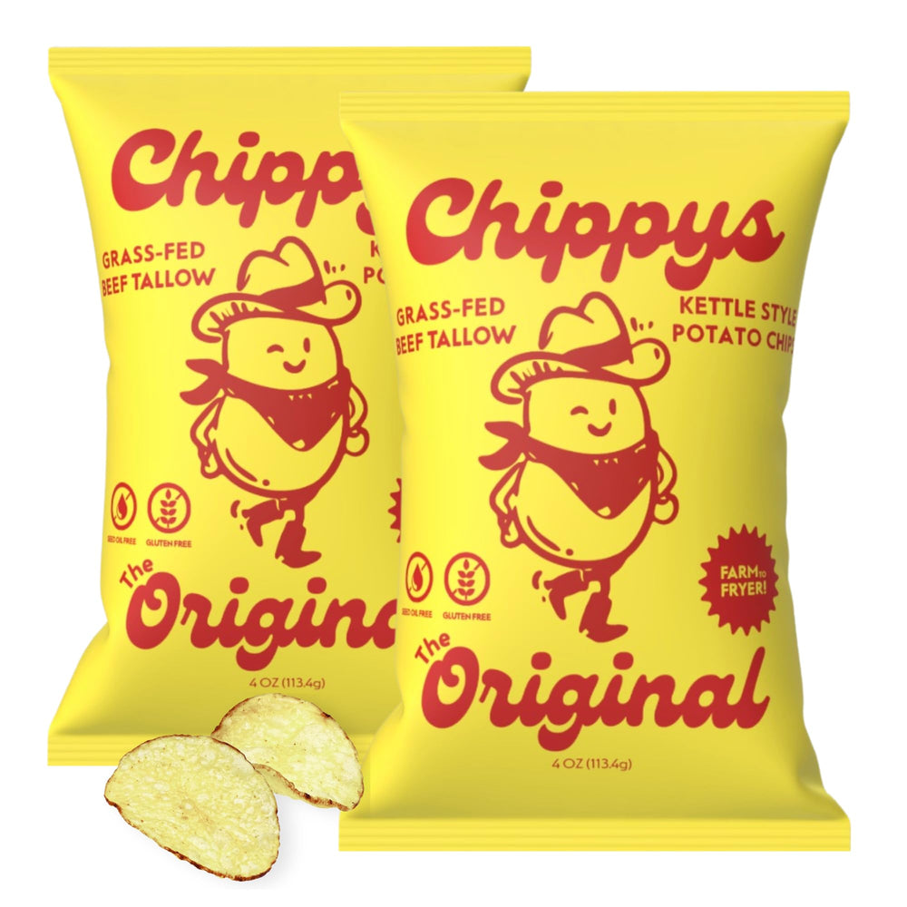 CHIPPYS front packaging showing sea salt flavor and brand clarity for informed choice