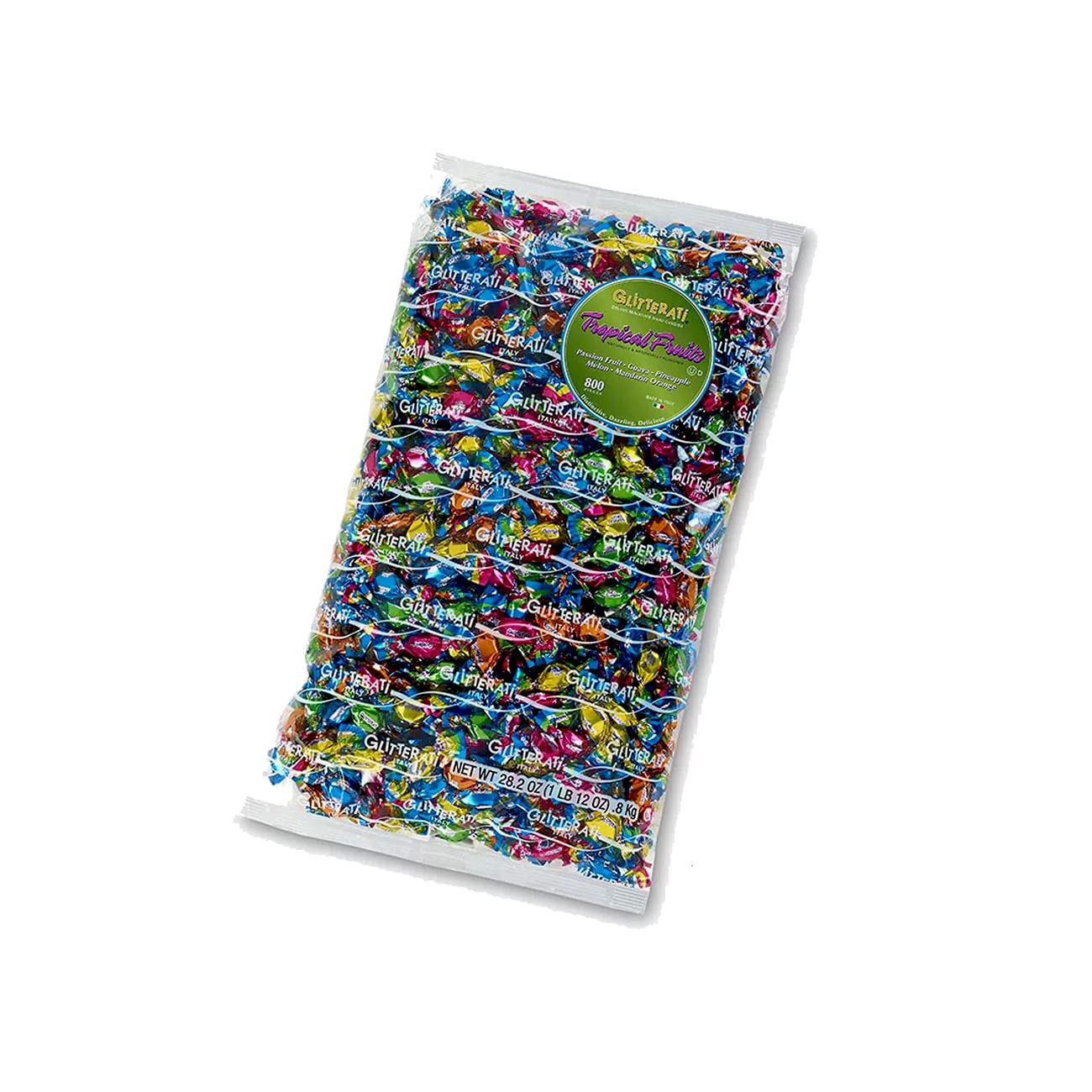 Chipurnoi GLITTERATI front packaging showing bulk 28.2 oz pack and branding benefits