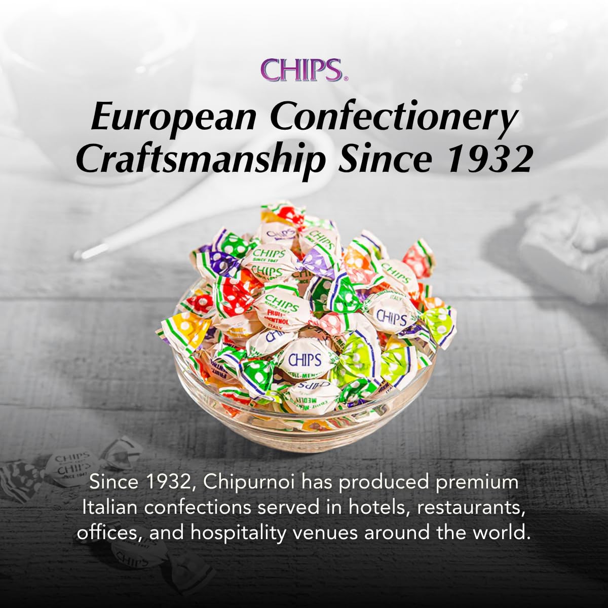 Chipurnoi pouch held in hand to show scale and portability benefit