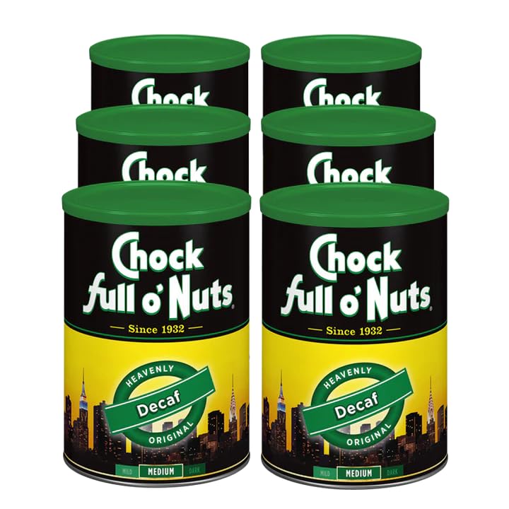 Chock Full o' Nuts front can showing label and freshness, highlighting reliable flavor