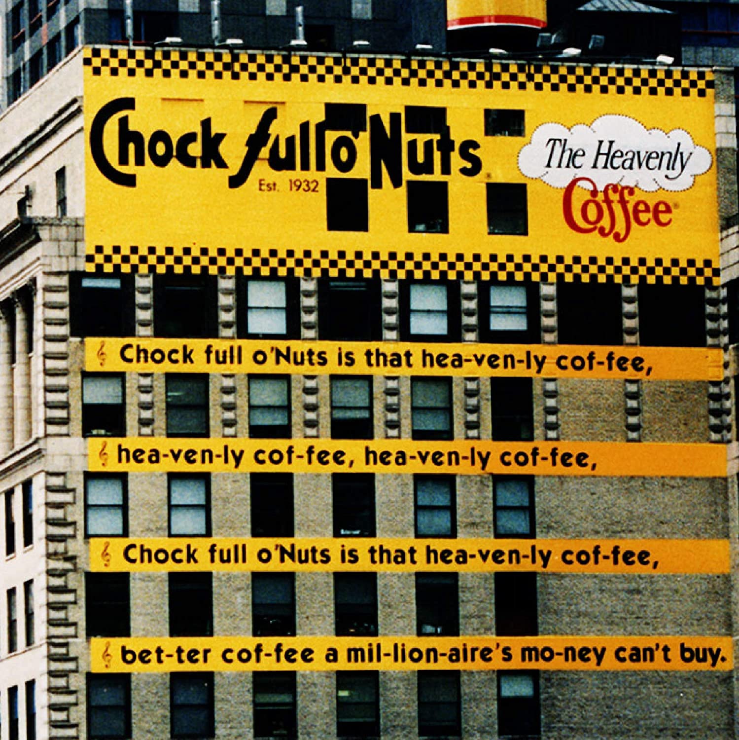 Chock Full o' Nuts kosher and ingredient label close-up confirming dietary notes