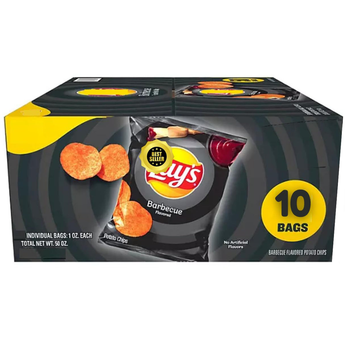 Chocolatto Lays front packaging showing 10-pack and portable convenience