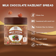 ChocZero spread on toast illustrating convenient breakfast enjoyment